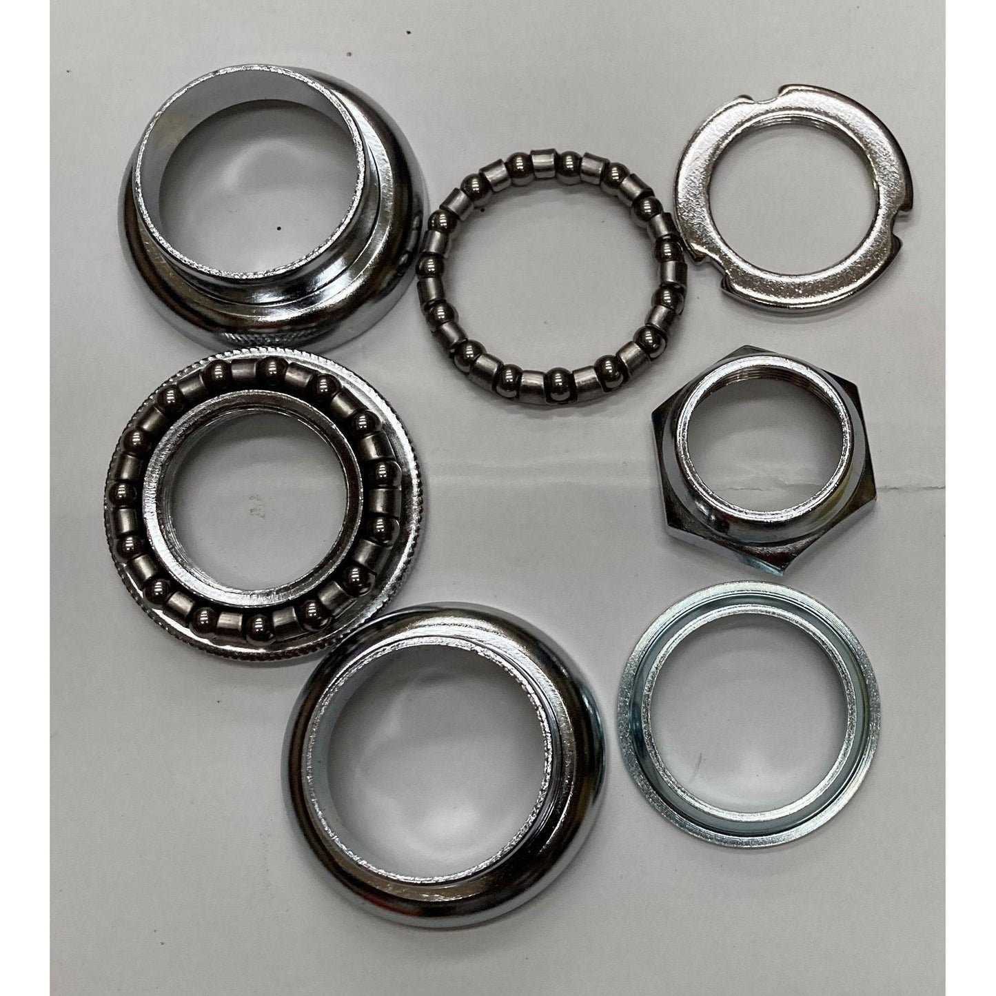 Taiwanese 1" BMX Headset - Steel SILVER CP