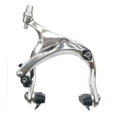 Tektro Caliper Brake Set - Dual Pivot, Forged Alloy, SILVER