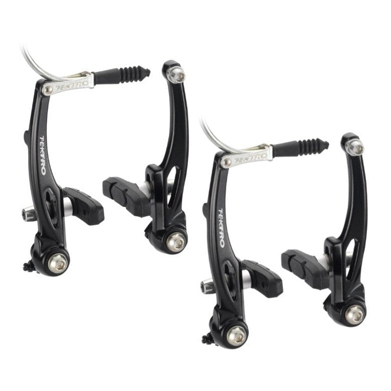Tektro V Brake Set - 110mm Arms, Dual Tension Adjuster, Forged Alloy