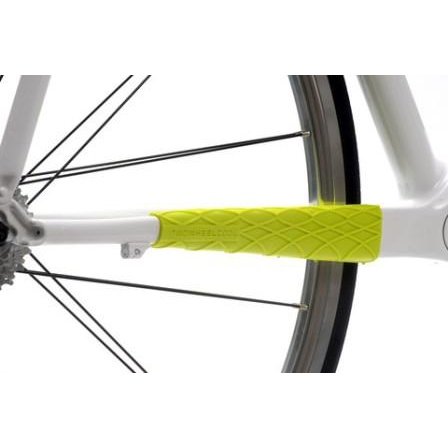 Two Wheel Cool Chain Stay Protector - Neon Oversize Wrapper