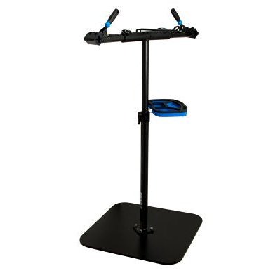 Unior 622581 Dual Head Workstand: Auto Adjust, Steel Base, 45kg Max Load