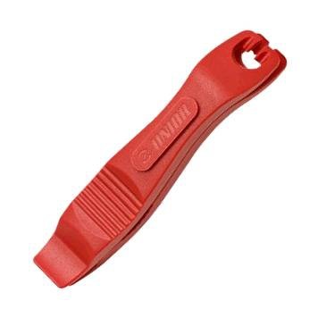 Unior 624144 Nylon Tyre Levers - Set of 2, Red - Professional Bike Tool