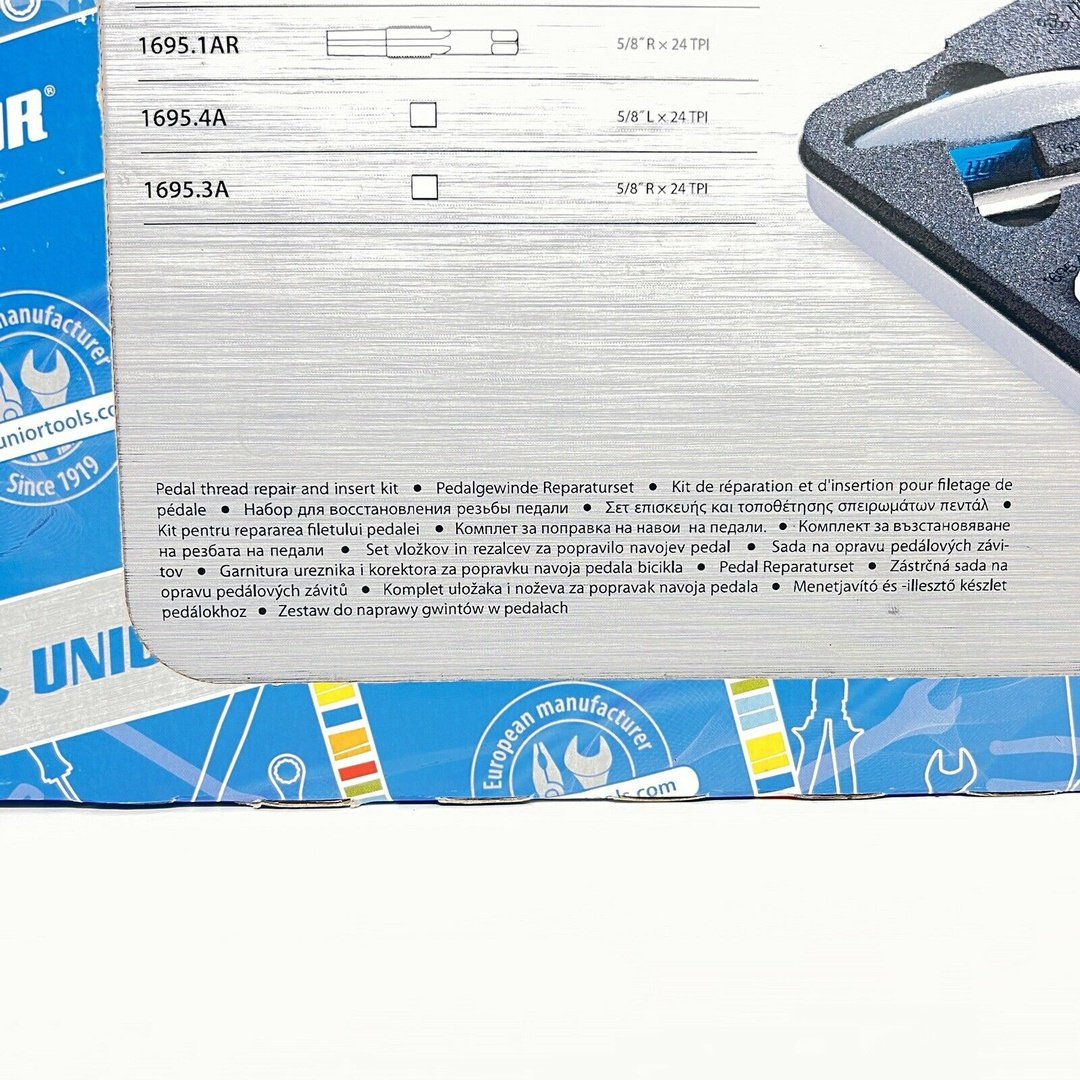Unior Pedal tap & Crank Saver Kit - 1695MB1 U1638