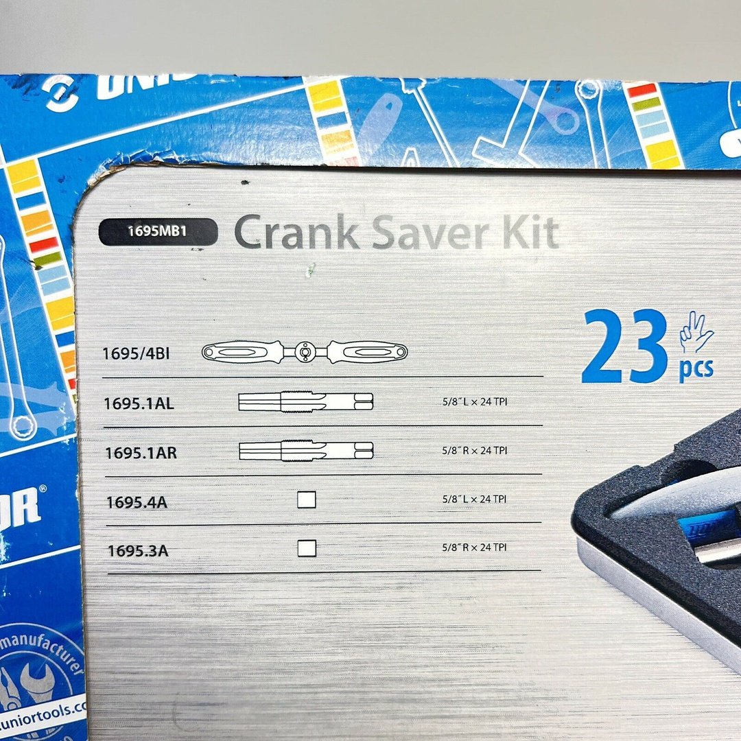 Unior Pedal tap & Crank Saver Kit - 1695MB1 U1638