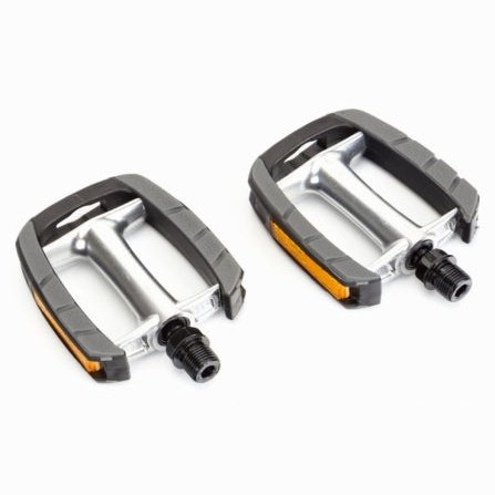 VP Alloy Bike Pedals with Non-Slip Foot Pads - 9/16" Axle