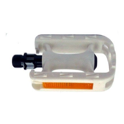 VP Kids Bike Pedals 1/2" Size White Color