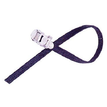 VP Nylon Toe Straps - Black Pair - 450mm
