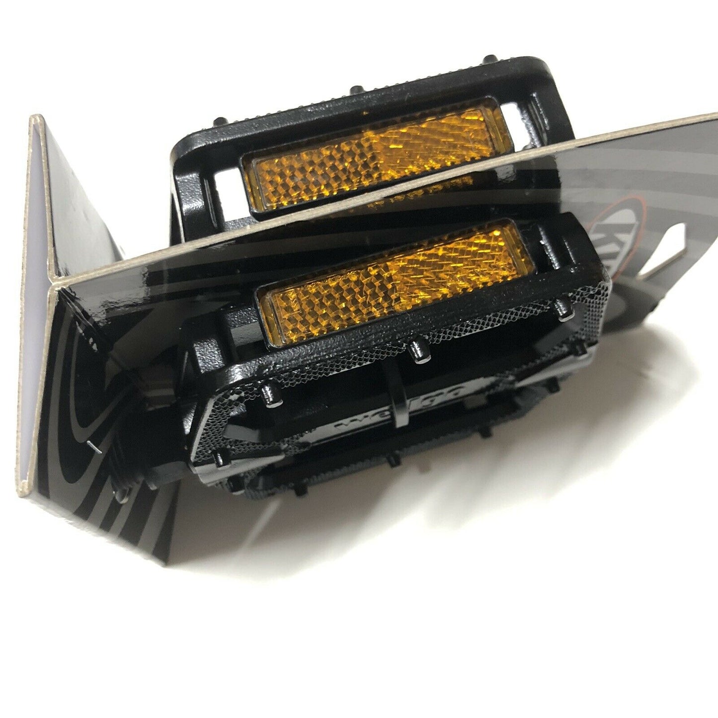 WELLGO Alloy BMX Bike Pedals - 1/2" Black