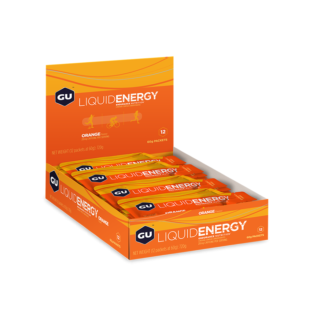 GU Energy Gel Orange Box of 12 - GST Free