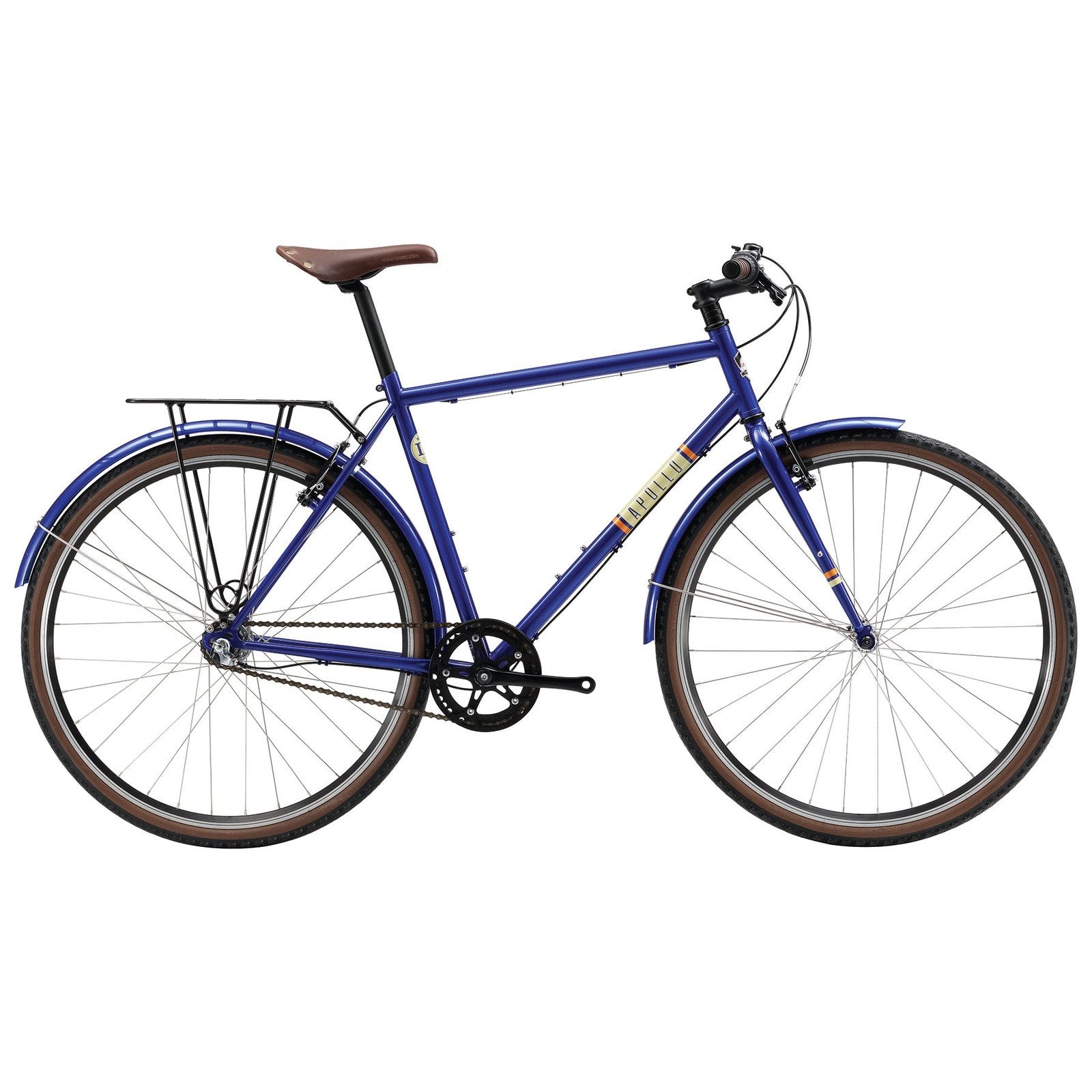 Apollo Mark III - Gloss Navy Blue/Cream/Orange