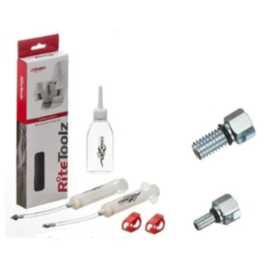 Ashima Tektro Bleed Kit - Essential Bleeding Tool For Hydraulic Brakes