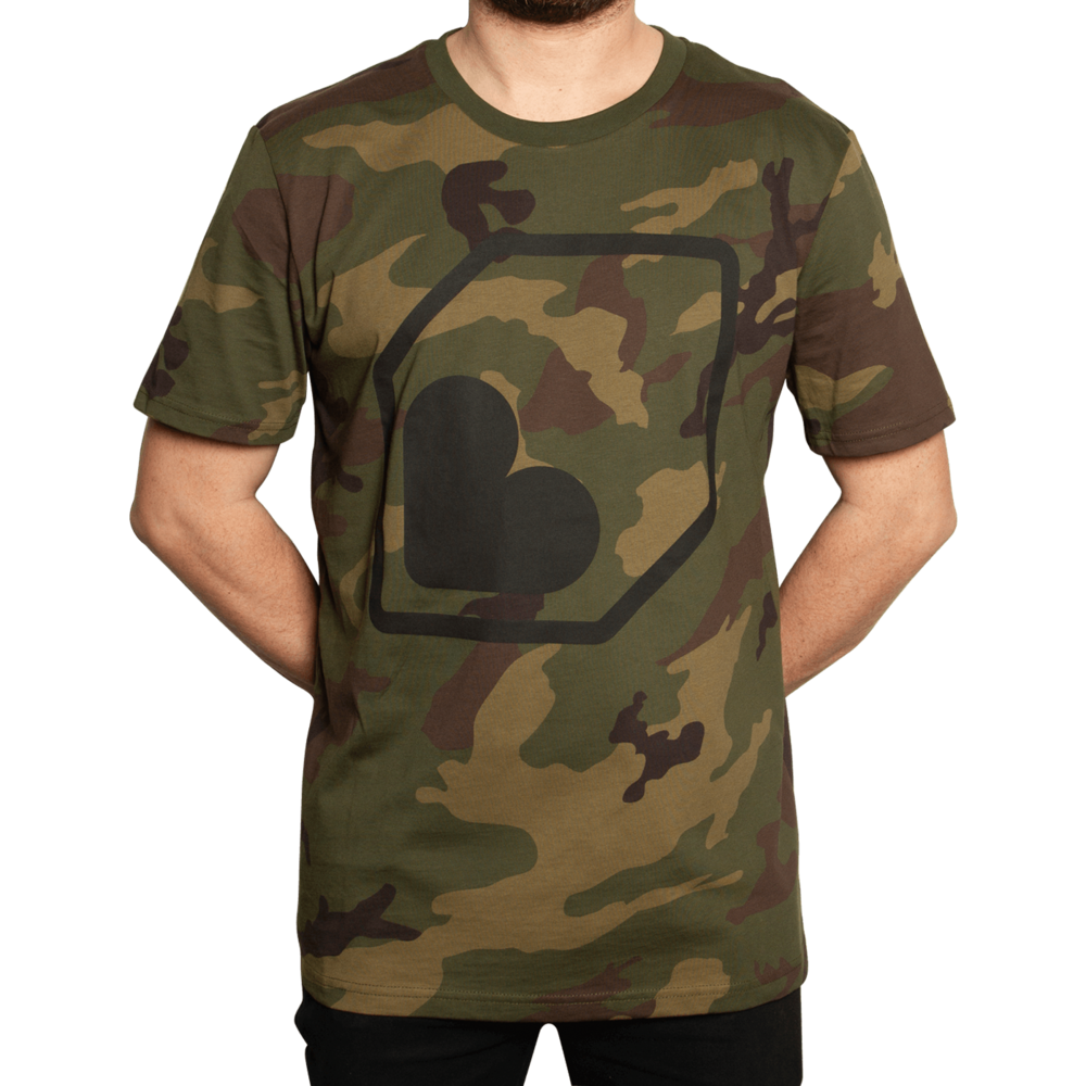 Burgtec Camo Tech T-Shirt XXL Men's Camouflage Top