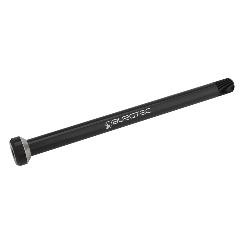 Burgtec Rear Axle 12x175.5mm M12x1.0 Black Skewer