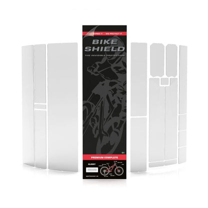 Bikeshield Premium Glossy Bike Protection Kit Wrap