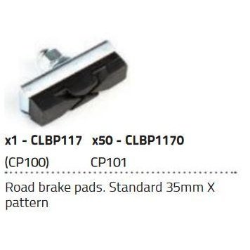 Clarks Brake pad 35mm caliper