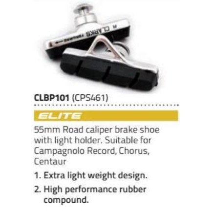 Clarks Brake pad Elite rd Campag Silver 55cm