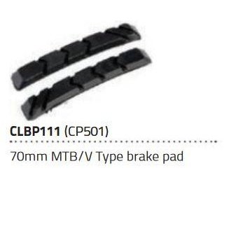 Clarks Brake pad mtb v type insert 70mm