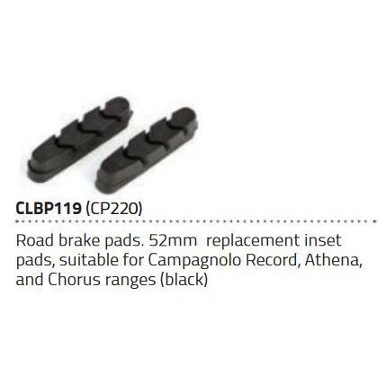 Clarks Brake pad rd Campy insert