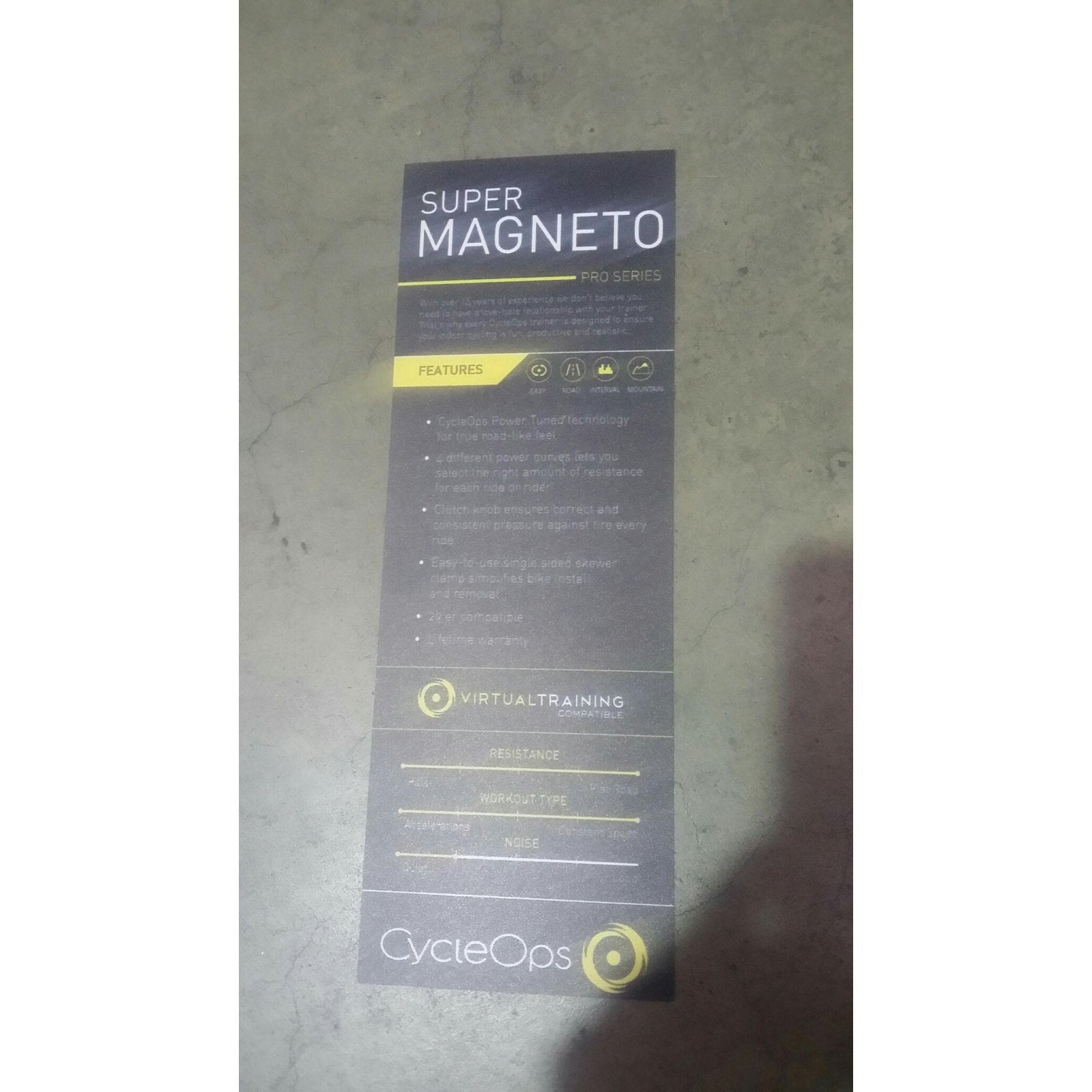 Cycleops POP board Supermagneto 4x11.5