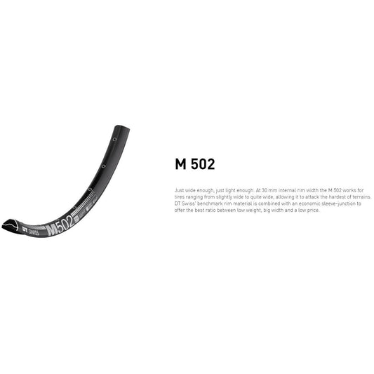 Dt Swiss RIM M502 29 28H 30 wide