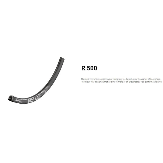 Dt Swiss RIM R500 DB 32h black 700c/29