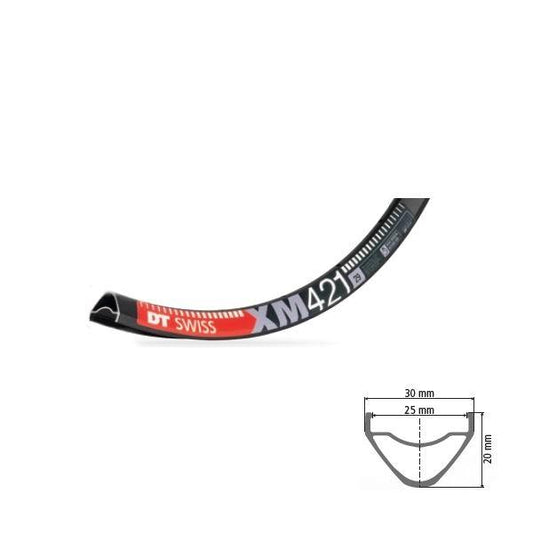 Dt Swiss RIM XM421 29 28H 25 wide