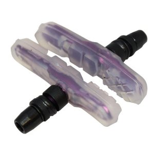 Evoke BMX Brake Pad Purple Glow In The Dark