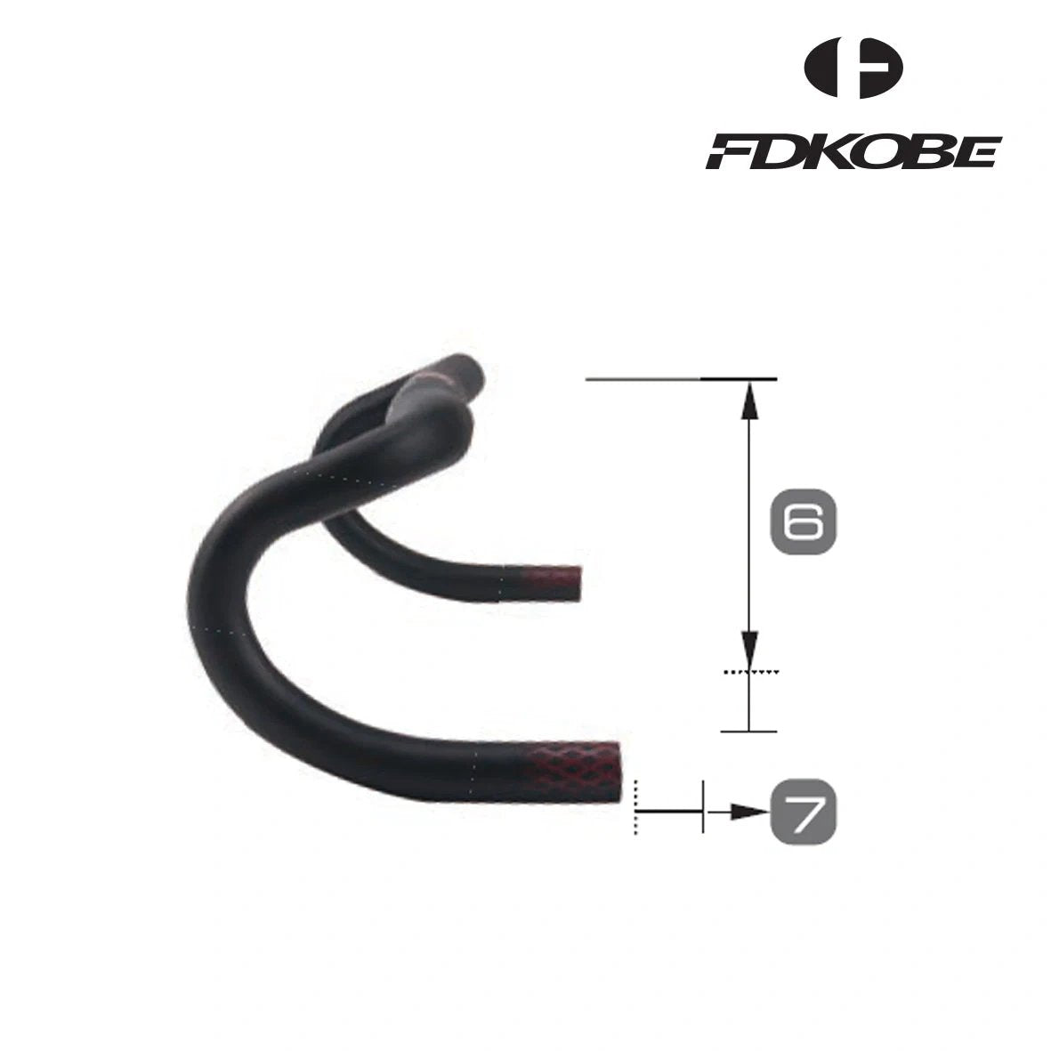 Fd Kobe 380Mm Dropbars For Road Bikes