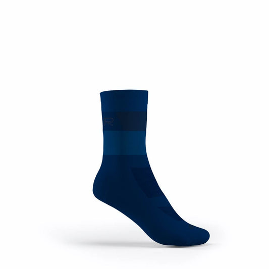 Flr Elite 14cm Cycling Socks Navy Blue - M 39-42