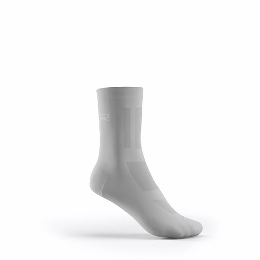 Flr Elite 14cm Cycling Socks White - S 35-38