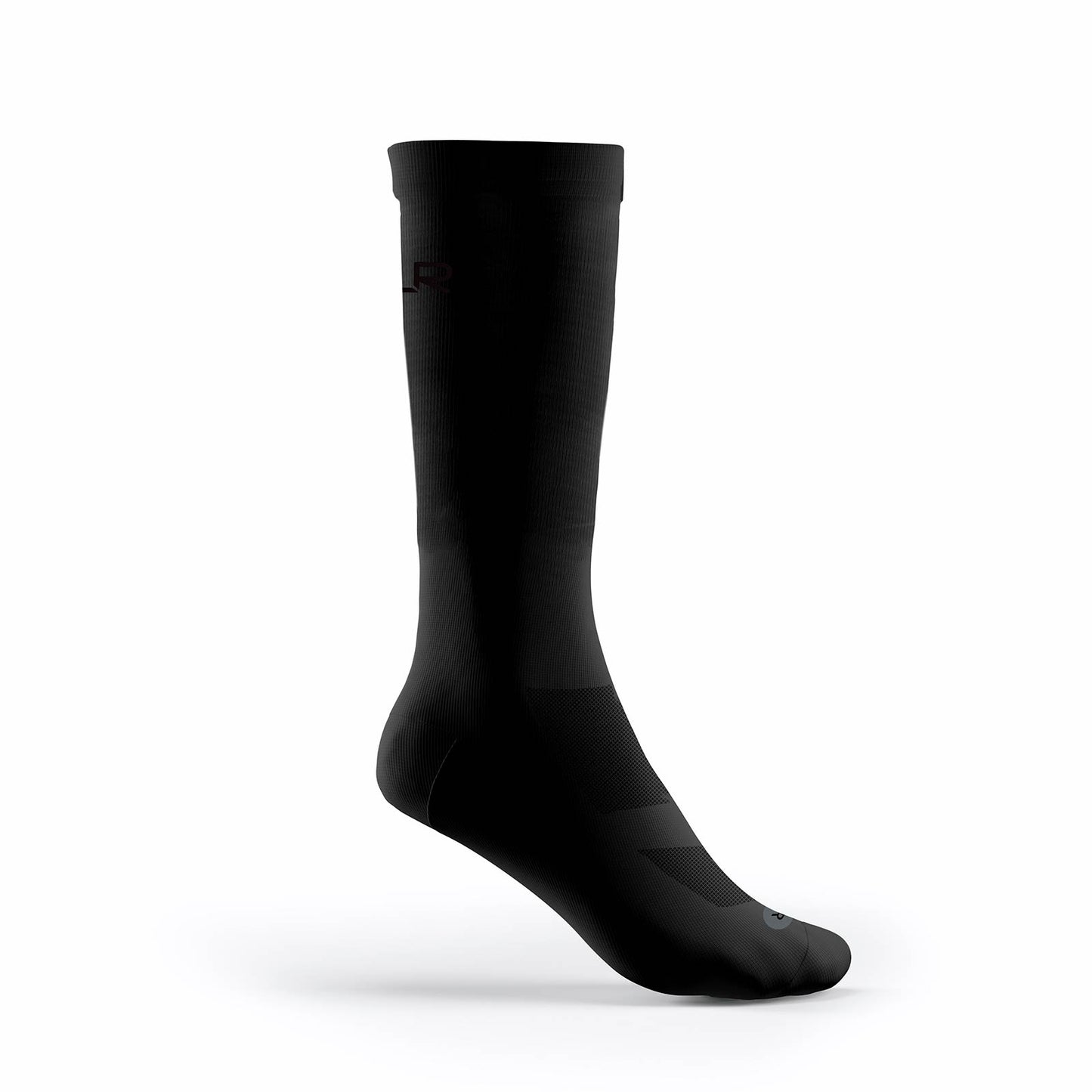 Flr Elite 21cm Cycling Socks Black - L 43-47