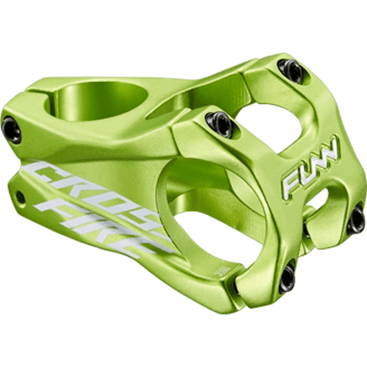 Funn Crossfire Stem 35.0-35 Green Stems For Headset & Stem Spacers