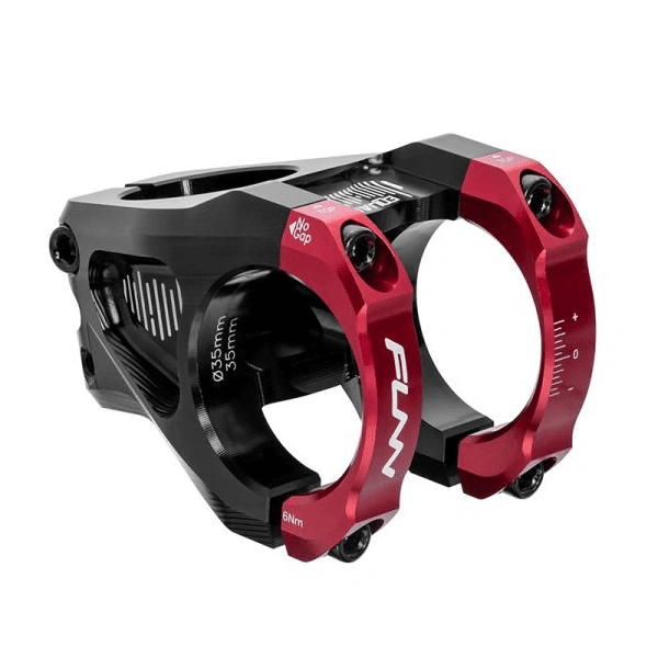 Funn Eq Stem 31.8~50Mm Red Stems For Headset & Stem Spacers
