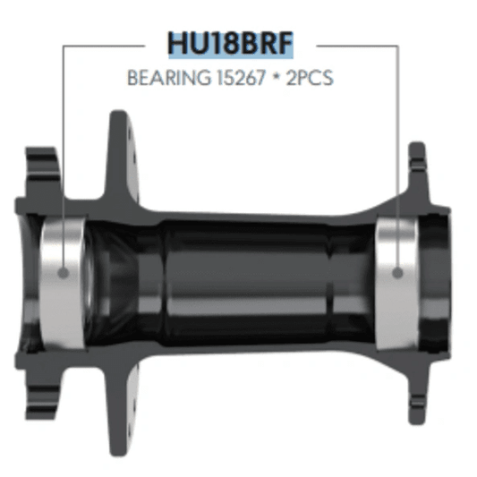 Funn Front Hub Bearing Kit For 100-110 Hubs & Cassette Bodies