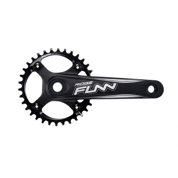 Funn Ridge 170Mm Crankset 34T Black Mountain Bike Crankset