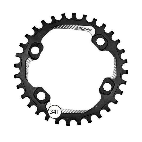 Funn Solo 96 Chainring Blk 34T For 96Mm Crankset