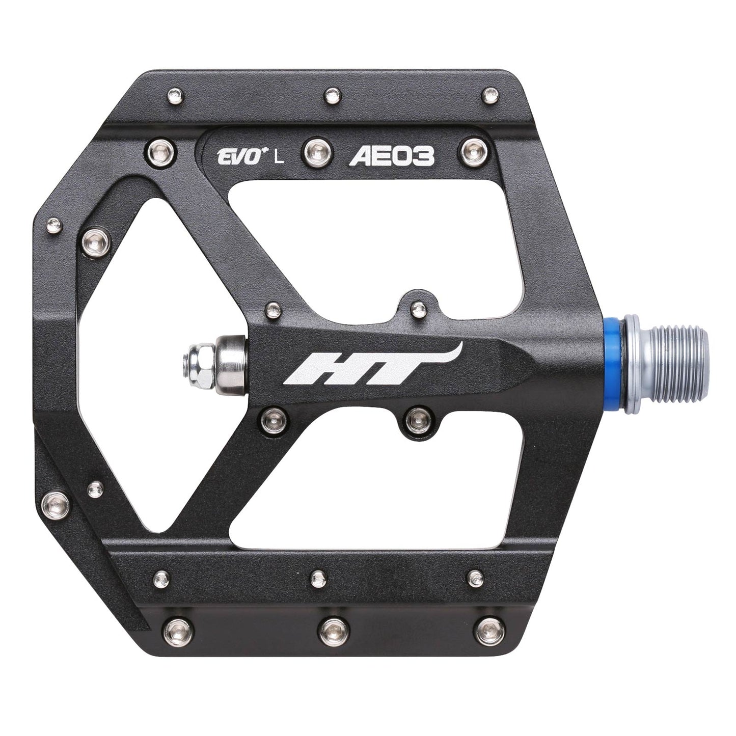 Ht AE03 Pedals Alloy / CNC CRMO - Black