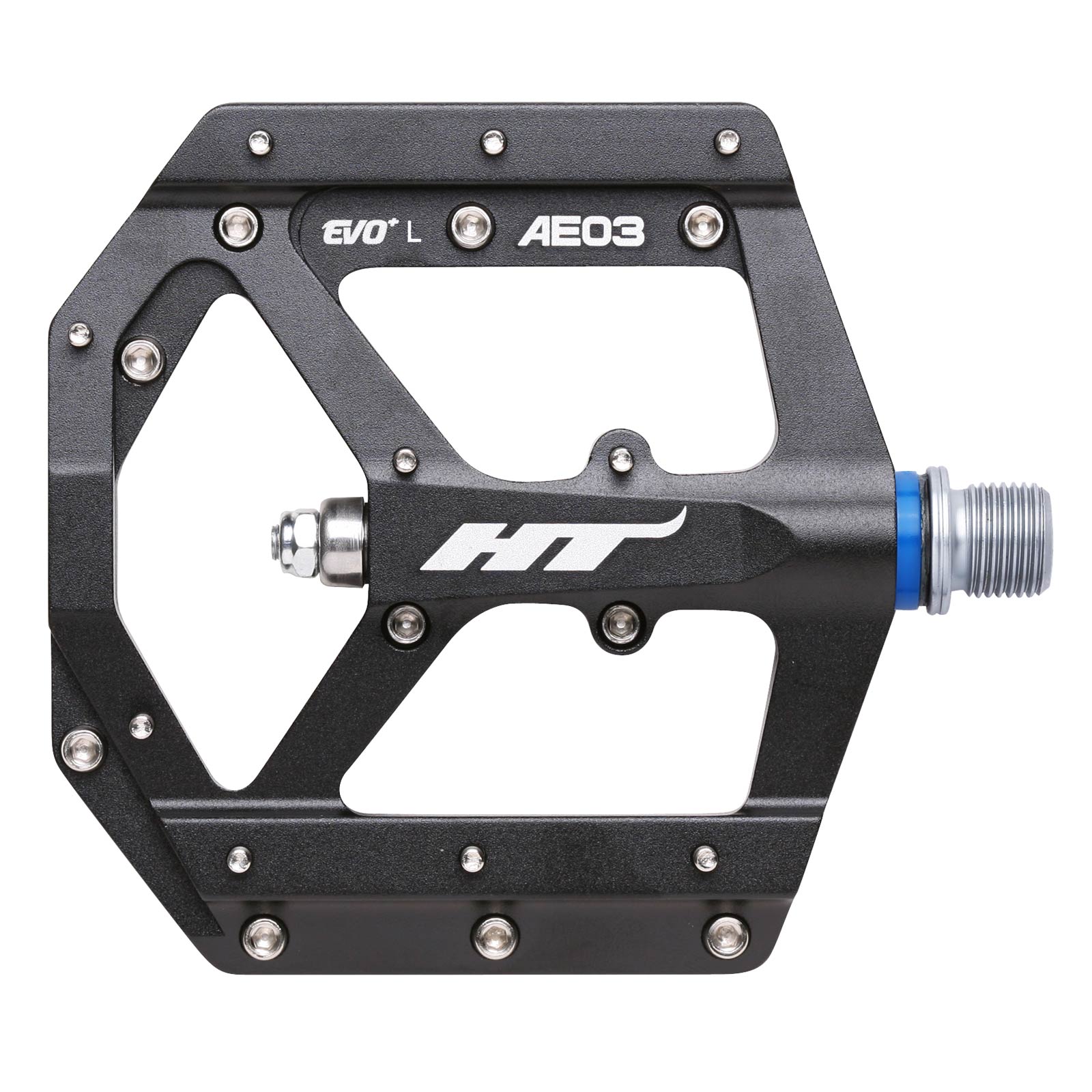 Ht AE03 Pedals Alloy / CNC CRMO - Black