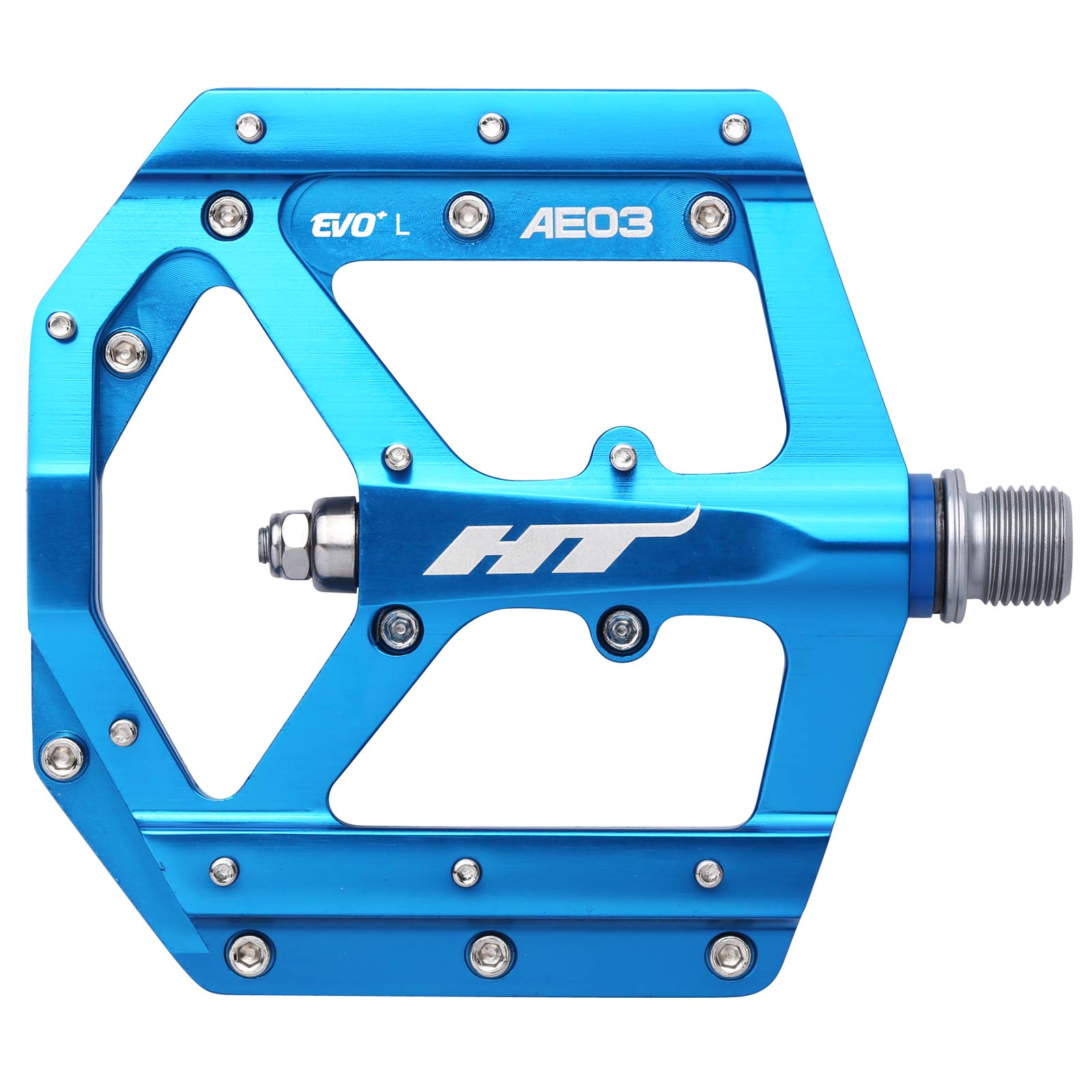Ht AE03 Pedals Alloy / CNC CRMO - Marine Blue