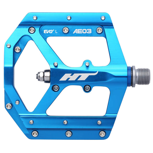 Ht AE03 Pedals Alloy / CNC CRMO - Marine Blue