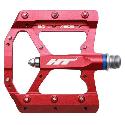 Ht AE05 Pedals Alloy / CNC CRMO - Red