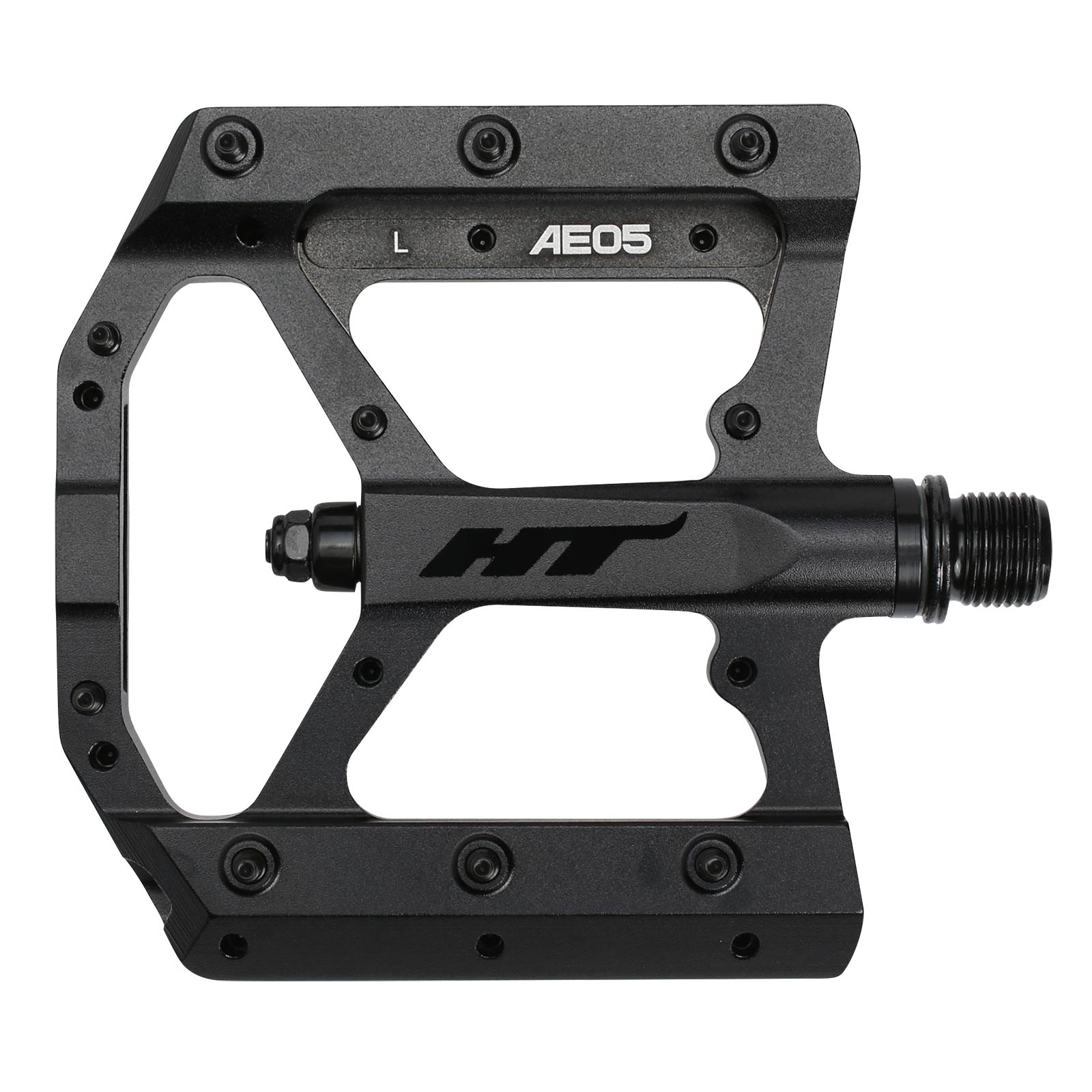 Ht AE05 Pedals Alloy / CNC CRMO - Stealth Black