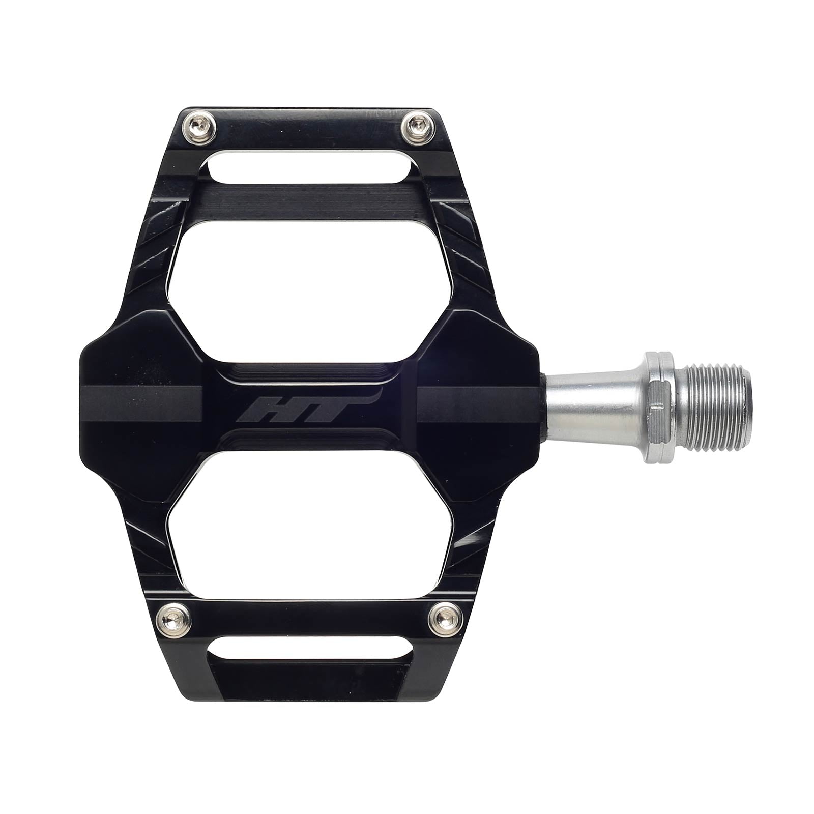Ht AR06 Pedals Alloy / CNC CRMO - Black