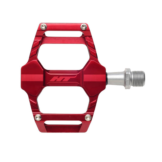 Ht AR06 Pedals Alloy / CNC CRMO - Red
