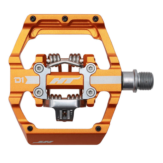 Ht D1 Pedals Alloy / CNC CRMO - Orange