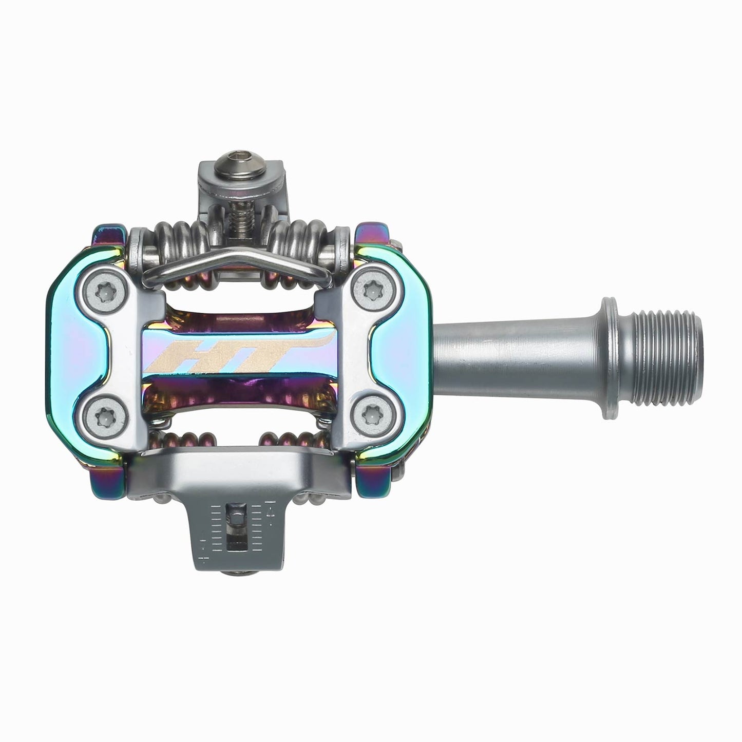 Ht M2 Pedals Alloy / CNC CRMO - Oil Slick