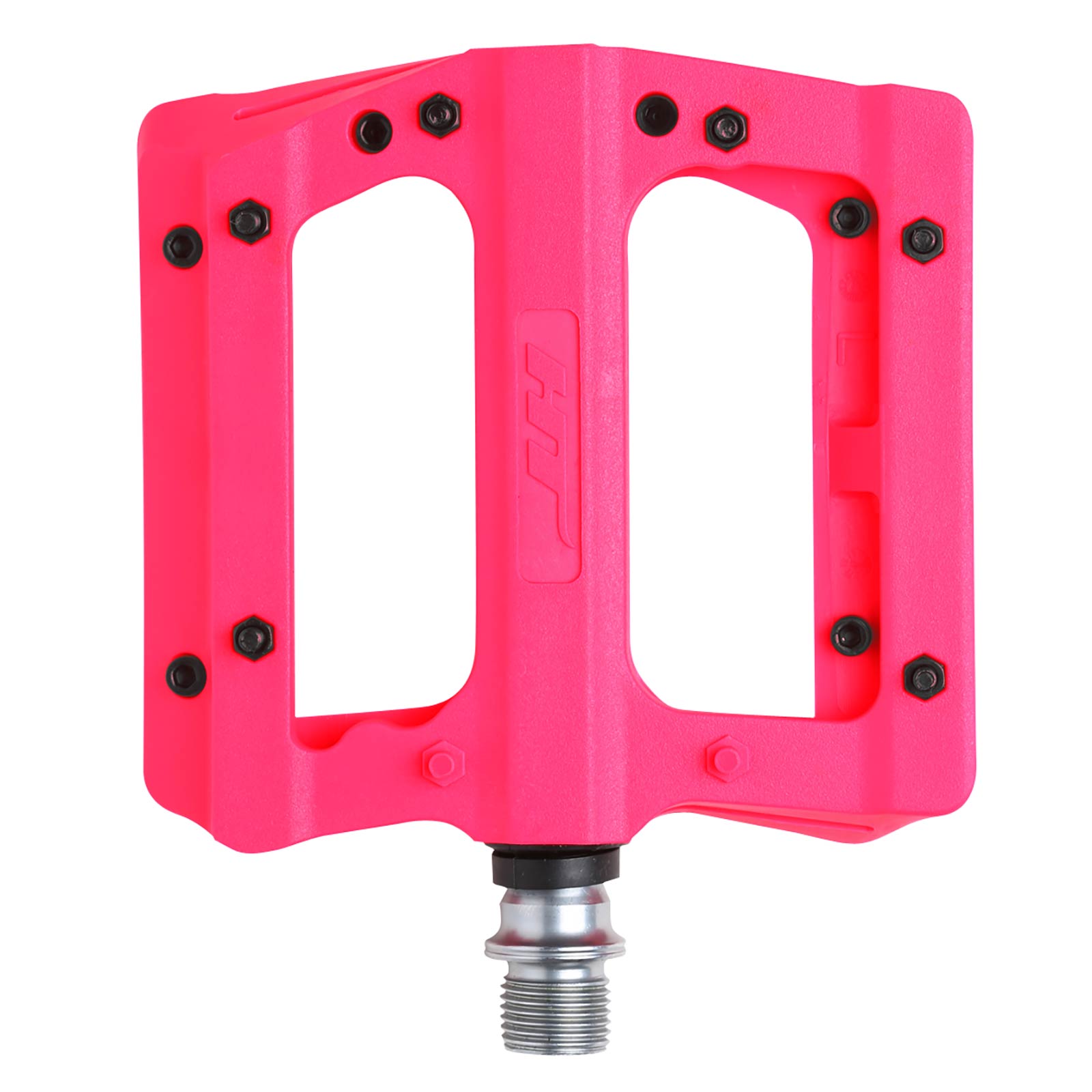 Ht PA12A Pedals Nylon / CNC CRMO - Neon Pink