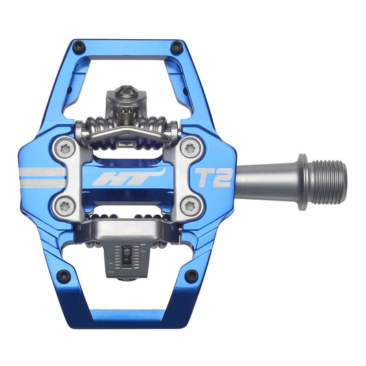 Ht T2 Pedals Alloy / CNC CRMO - Royal Blue