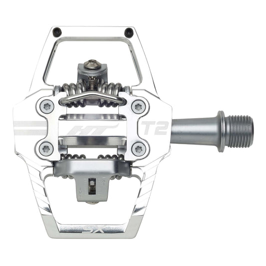 Ht T2SX Pedals Alloy / CNC CRMO - Silver