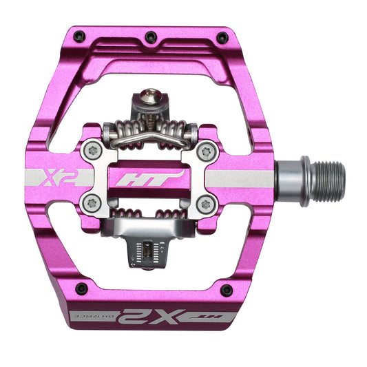 Ht X2 Pedals Alloy / CNC CRMO - Purple